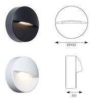 PI CCT LOW LEVEL LIGHT 2.5W IP65