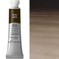 Winsor & Newton - 5ml Sepia - Prof Water Colour - Series 1