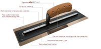 Nela Flex II Gold Plastering Trowel 18inch