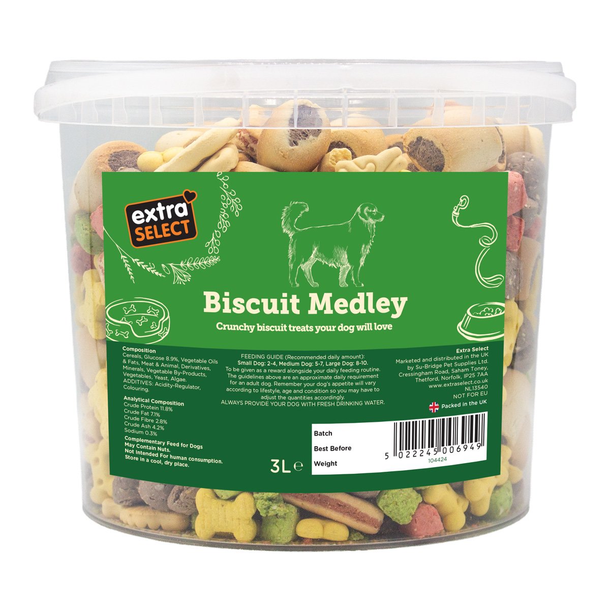 Extra Select Biscuit Medley Bucket