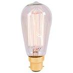 4W LED VINTAGE SQUIRREL DIMMABLE LAMP 240 VOLT  BC 300 LUMEN 2000K 15000 HOUR