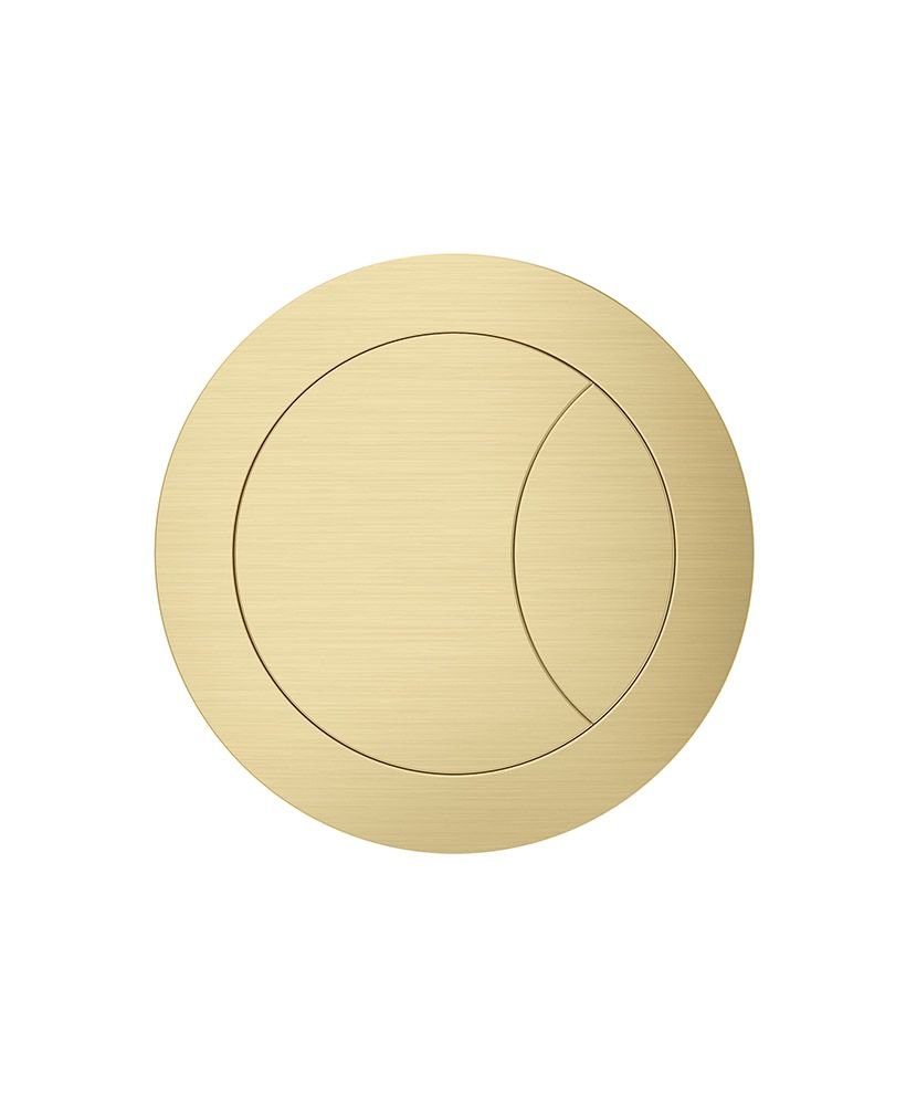 SONAS FLUSH BUTTON FOR VIA AND PENA BRUSHED GOLD