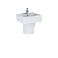 Tucker French Maidstone Handrinse 450mm Cloakroom Semi Pedestal Basin