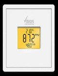 Vision CO2 Monitor USB Type C c/w Wall Bracket & Plug