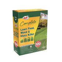 Doff Complete Lawn Feed, Weed & Moss Killer 100 sq m 3.2kg