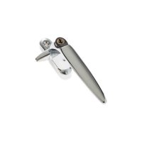 CASEMENT 9M RIGHT HAND SATIN CHROME HANDLE