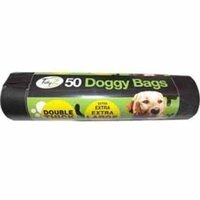 Tidy Z Doggy Poop Bags - Roll of 50 Extra Thick & Extra Large x 24