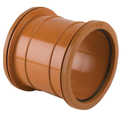 110mm Double Socket PVC Slip Coupler