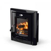 Waterford Stanley Cara Insert Stove Non-Boiler Black Enamel