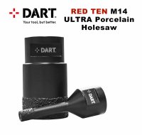 710010-1 DART RED TEN ULTRA PORCELAIN HOLESAW M14X10MM