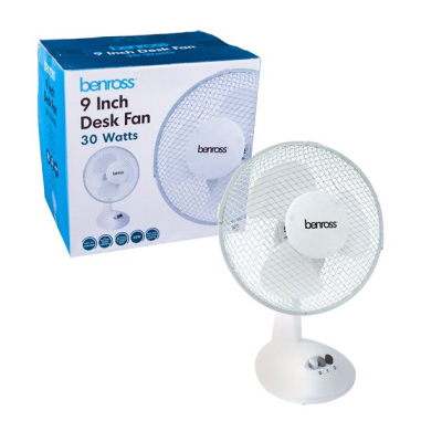 230MM OSCILLATING FAN 2 SPEED DESK