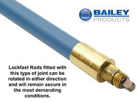 1604 BLUE LOCKFAST SEWER RODS 3/4"