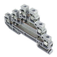 1SNA299683R0100 Entrelec Triple Deck Terminal Blocks Grey 6mm D4/6.T3