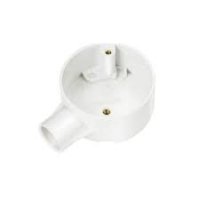 25mm PVC End Box White