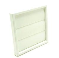 4" Gravity Grille White