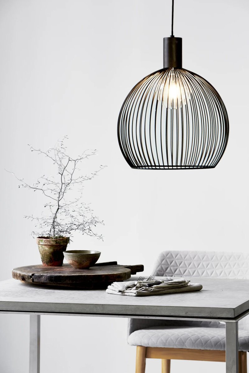 Nordlux Aver 40 Black Pendant Light