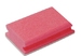SPONGE/SCOURER NON-SCRATCH RED