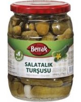 Pickled Long Sliced Gherkins (Berrak) 4.25kg