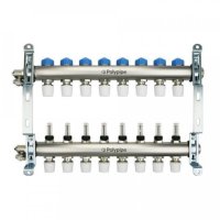 Polypipe 15mm Stainless Steel 8 Port - Push-Fit Manifold PB12758