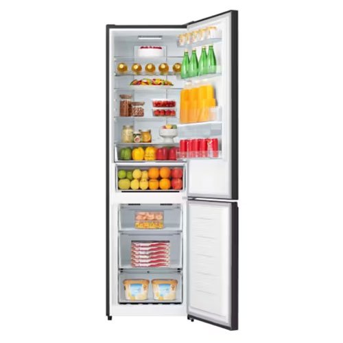 Hisense Bottom-Mount Fridge Freezer - Black | RB435N4WFE 2