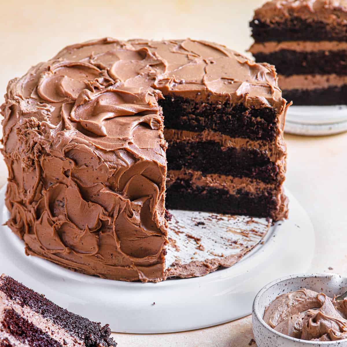 Chocolate Gateau-Redstar 16 Slices