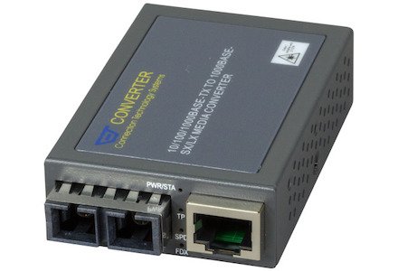 MEDIA CONVERTER  MCT-3002BTFC Compact Media ConverterRJ-45 SC, MM, 550m