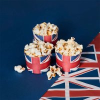 Union Jack Food Cups - Pack of 10