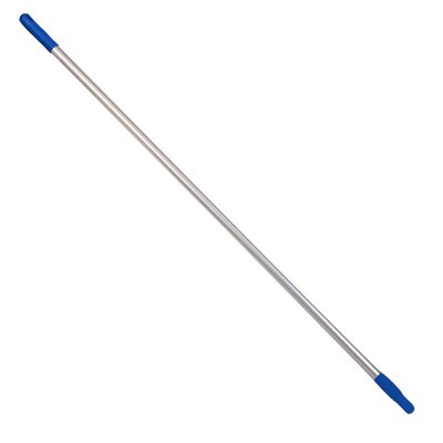 Handle - standard aluminium, threaded, 1300mm, blue