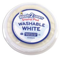 Washable Ink/Paint Pad White