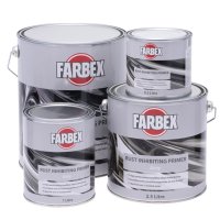 Farbex Rust Inhibiting Primer Tins - Group Shot