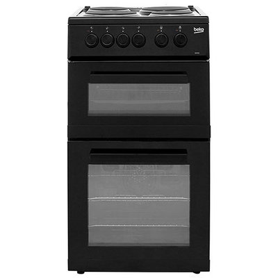 Beko 50cm Electric Cooker - Black