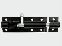 Tower Bolt 150mm (6") Black