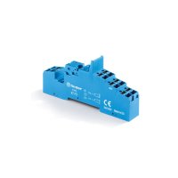 97.P2SPA Finder 97 Series 2P Blue Din Rail Socket Push In Terminals