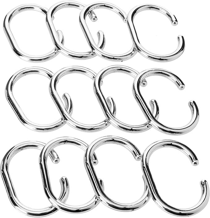 Tucker French Shower Curtain Rings (Set Of 12)