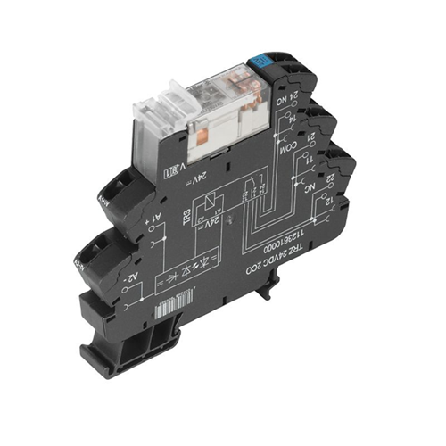 TRZ 24VDC 2CO, Relay Mdule, 2 Contact, 24V DC, 8A