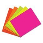 Flash Cards - Fluorecent  6" x 4" (50)
