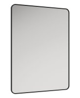 ASTRID BLACK NON-ILLUMINATED METAL FRAME RECTANGLE 600X800MM MIRROR