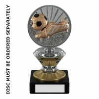 15cm Silver & Gold Blaze Trophy