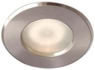 ROBIN SHOWER 50W mains voltage GU10 downlight, IP65, 83mm, Chrom
