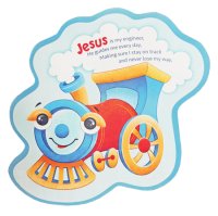 Wood Prayer Plaque/Jesus is my Engineer   (AG57250)