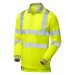 PULSAR&reg; Protect Long Sleeve Polo Shirt Yellow - Recycled Content