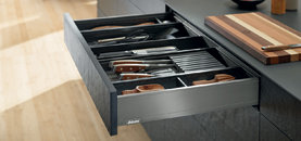 Pre-built BLUM drawers
