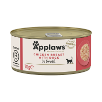 Applaws Cat Can - Chicken & Duck 70g x 24
