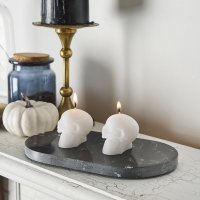 Mini Skull Candles - Pack of 2