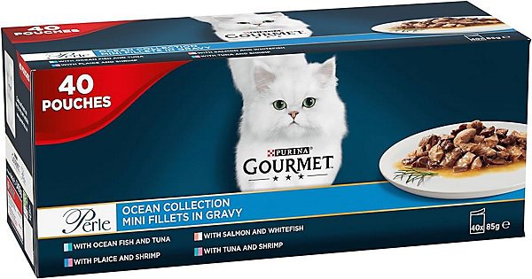 Gourmet Perle Chefs Ocean Collection In Gravy 40x85gm 