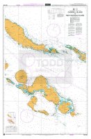 ADMIRALTY Chart - SLB302 Choiseul Island to New Georgia Island