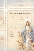 Certificate/Sacrament of Reconciliation   (5811)