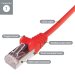 High-speed Cat6a Ethernet patch lead for LAN connectivity