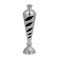 165 x 54mm Stern Riser Silver/Black