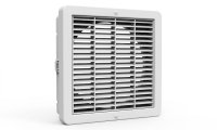 Manrose 1207W 12" Fixed White Exterior Grille